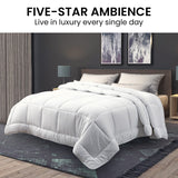 Laura Hill 800GSM Goose Down Feather Comforter Doona - King - Extra Image