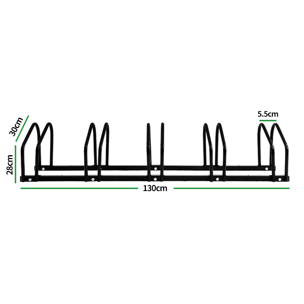 5 Bikes Stand Bicycle Bike Rack Floor-2006733016881303554