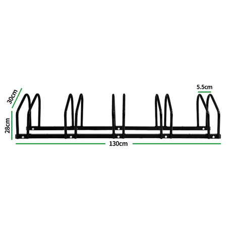 5 Bikes Stand Bicycle Bike Rack Floor-2006733016881303554