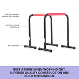 Powertrain Pair Dip Bar Parallette Stand Workout Station