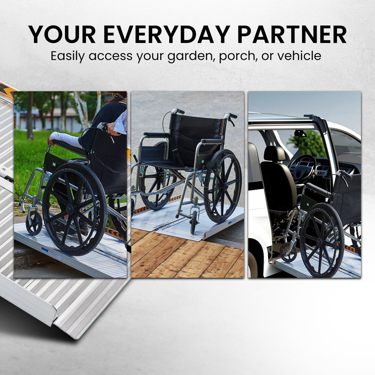 Kartrite 5ft Aluminium Foldable Wheelchair Ramp R01