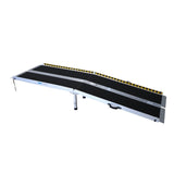 Kartrite Aluminium Wheelchair Ramp with Leg Support - 8ft - Extra Image