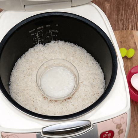 Richell Porridge Maker E, For Use with Rice Cookers Green-2006733335728099336