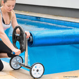 Adjustable Swimming Pool Cover Roller - 5.5m - Front View