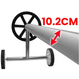 Hydroactive Heavy Duty Pool Cover Roller Up To 6.7m - Front View