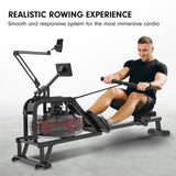 Powertrain 13L Water Resistance Rowing Machine Rower - Extra Image