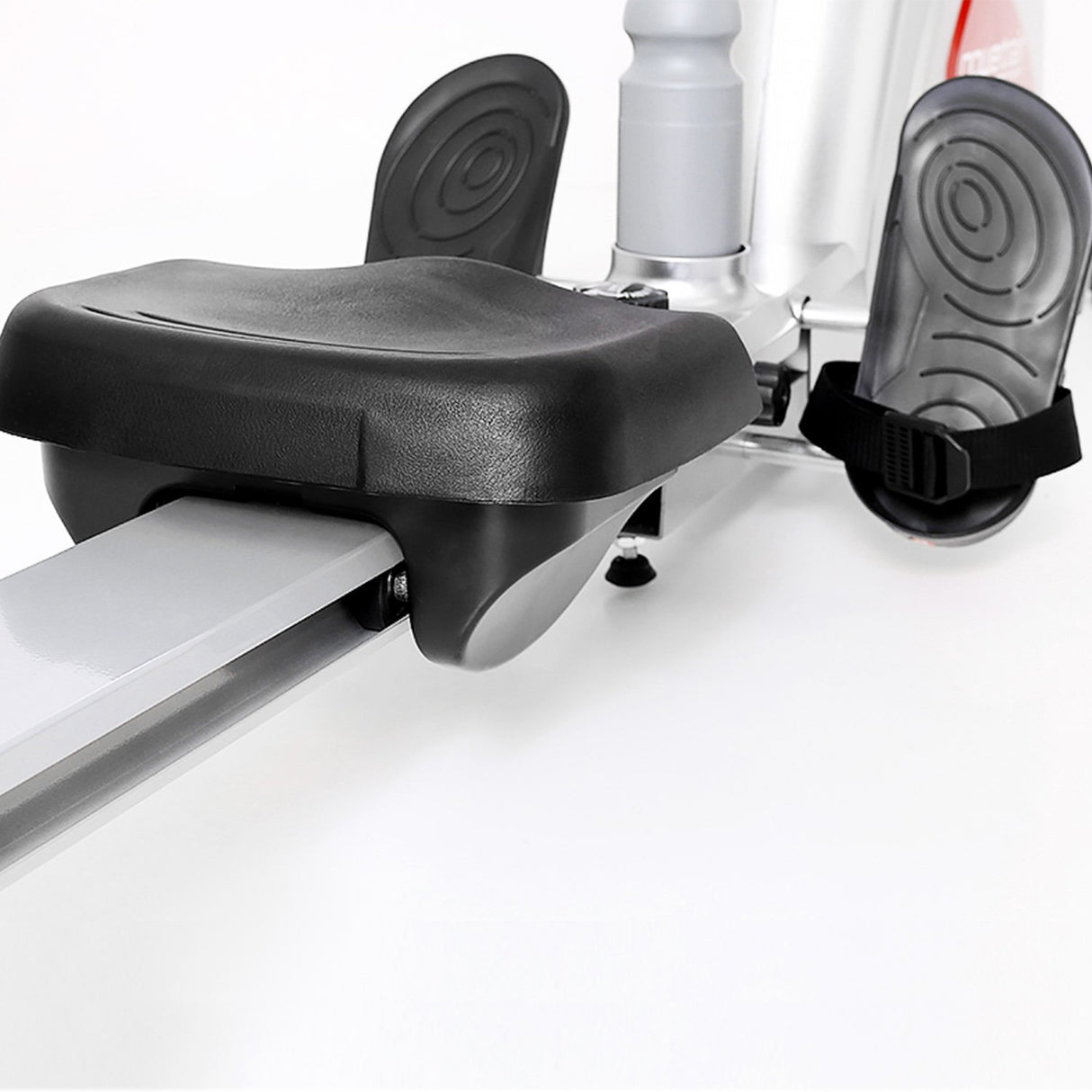 Powertrain Magnetic Flywheel Rowing Machine - Silver