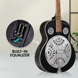Karrera 40in Resonator Guitar - Black - Extra Image