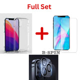 For iPhone 17 16 15 14 13 12 Pro Max XR Clear Full Shockproof mobile Case Cover