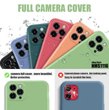 iPhone Case 17 16 15 14 12 11 13 Pro Max XR Mini Plus Shockproof Silicone Cover - Extra Image