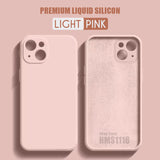 iPhone Case 17 16 15 14 12 11 13 Pro Max XR Mini Plus Shockproof Silicone Cover - Extra Image