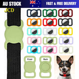 Pet Airtag Dog Cat Collar Holder Silicone for Apple Air Tag Protective Case AU