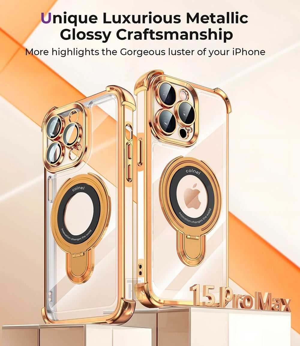 For iPhone 17 16 15 Pro Max 14 13 12 Case Heavy Duty Shockproof Stand Cover