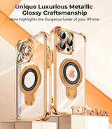 For iPhone 17 16 15 Pro Max 14 13 12 Case Heavy Duty Shockproof Stand Cover