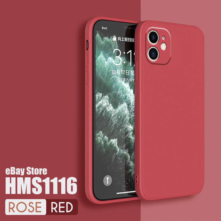 iPhone Case 17 16 15 14 12 11 13 Pro Max XR Mini Plus Shockproof Silicone Cover