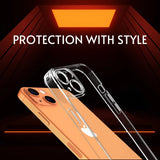 iPhone Case 17 16 13 11 15 14 12 Pro Max X XR 7 8 Plus SE Clear Shockproof Cover