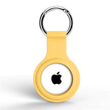 For Apple AirTag Silicone Case Cover Keychain Holder Protective Key Ring