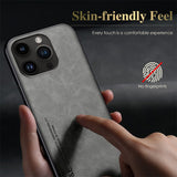 Leather Case For iPhone 17 Air 16 16e 15 14 13 12 Mini 11 Pro Max X SE 8 7 Cover