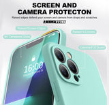 iPhone Case 17 16 15 14 12 11 13 Pro Max XR Mini Plus Shockproof Silicone Cover