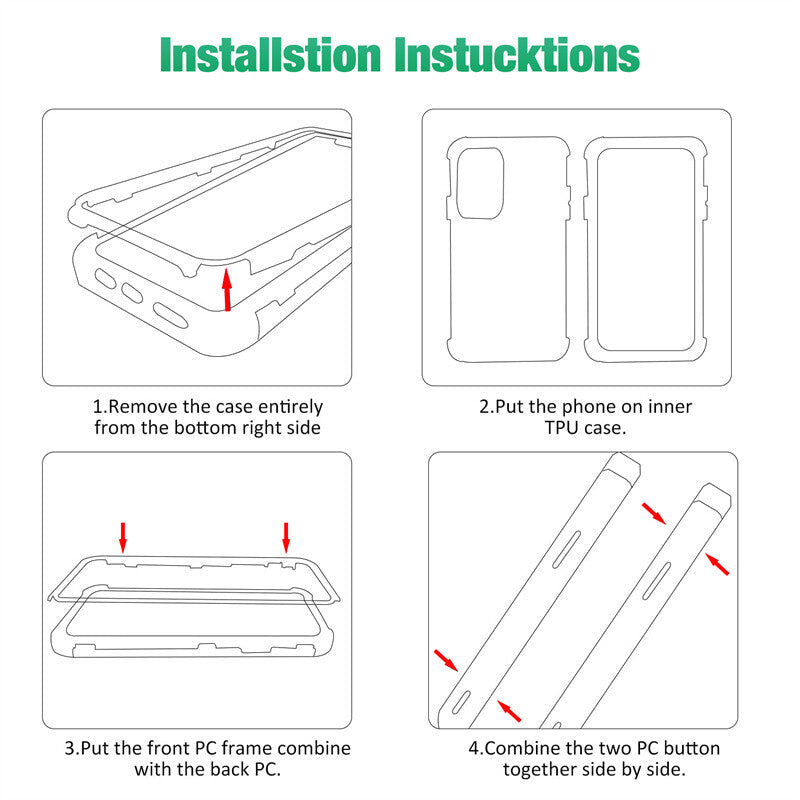 Case For Samsung S21FE S21 S22 S23 + A22 A23 A32 A33 A51 A52 A53 A54 A71 A73 A82