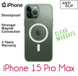 Magsafe iPhone Clear Cover Shockproof Non Slip Apple Case MagSafe - Extra Image