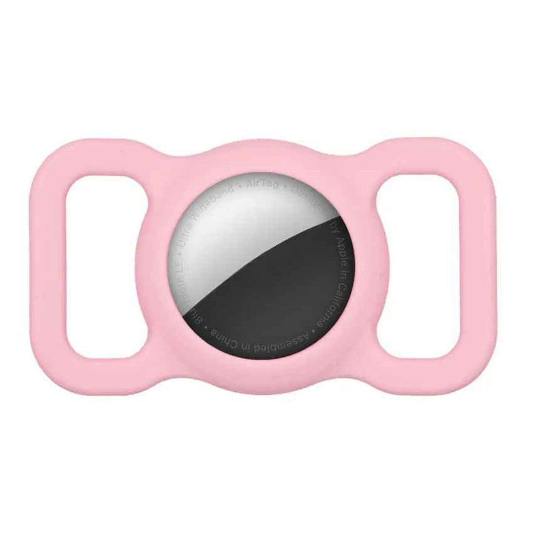 Pet Airtag Dog Cat Collar Holder Silicone for Apple Air Tag Protective Case AU