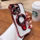For iPhone 17 16 15 Pro Max 14 13 12 Case Heavy Duty Shockproof Stand Cover - Extra Image