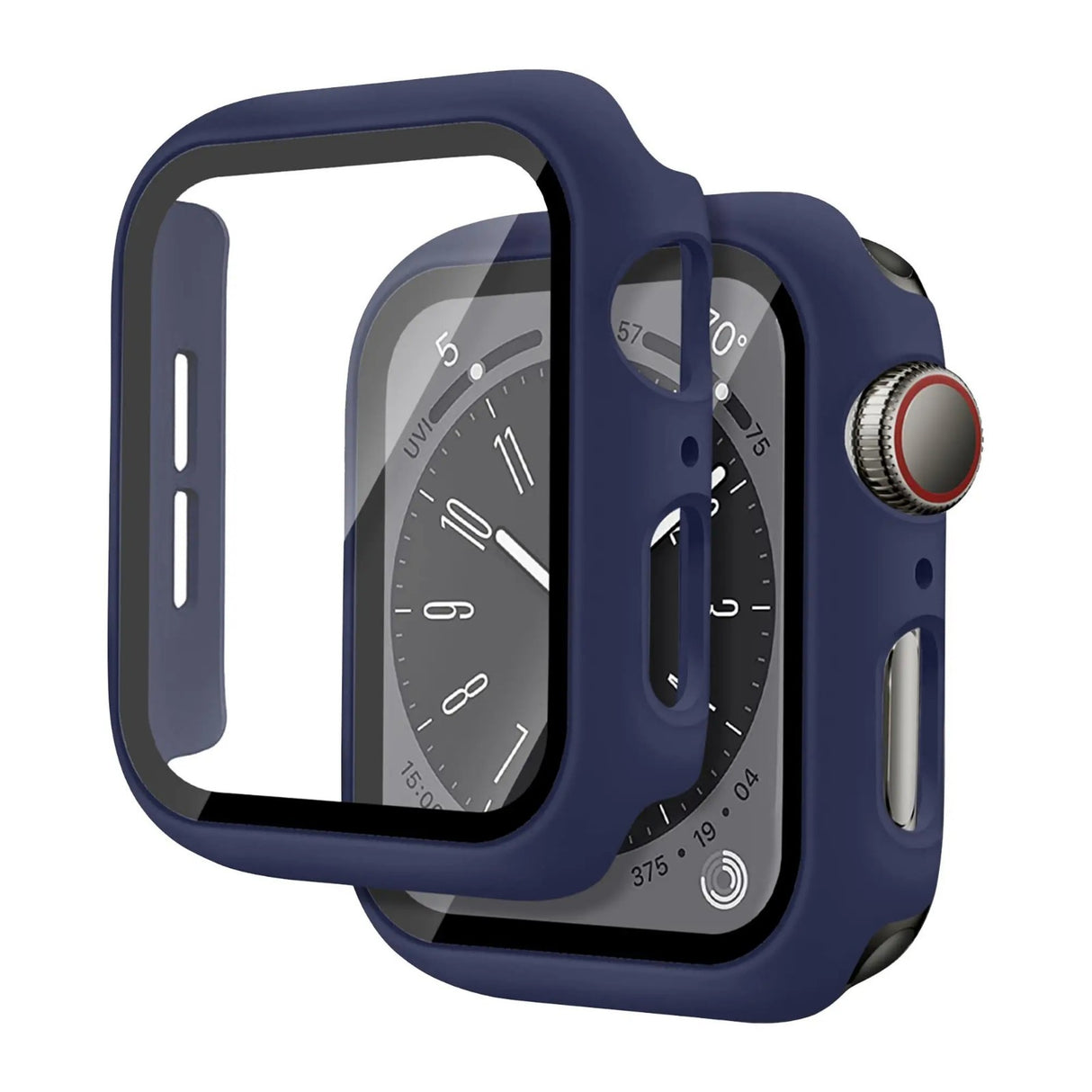For Apple Watch Series 11 10 9 8 7 SE Case Full Glass Cover 41 42 45 40 44 49mm