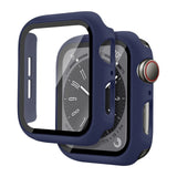 For Apple Watch Series 11 10 9 8 7 SE Case Full Glass Cover 41 42 45 40 44 49mm - Rear View