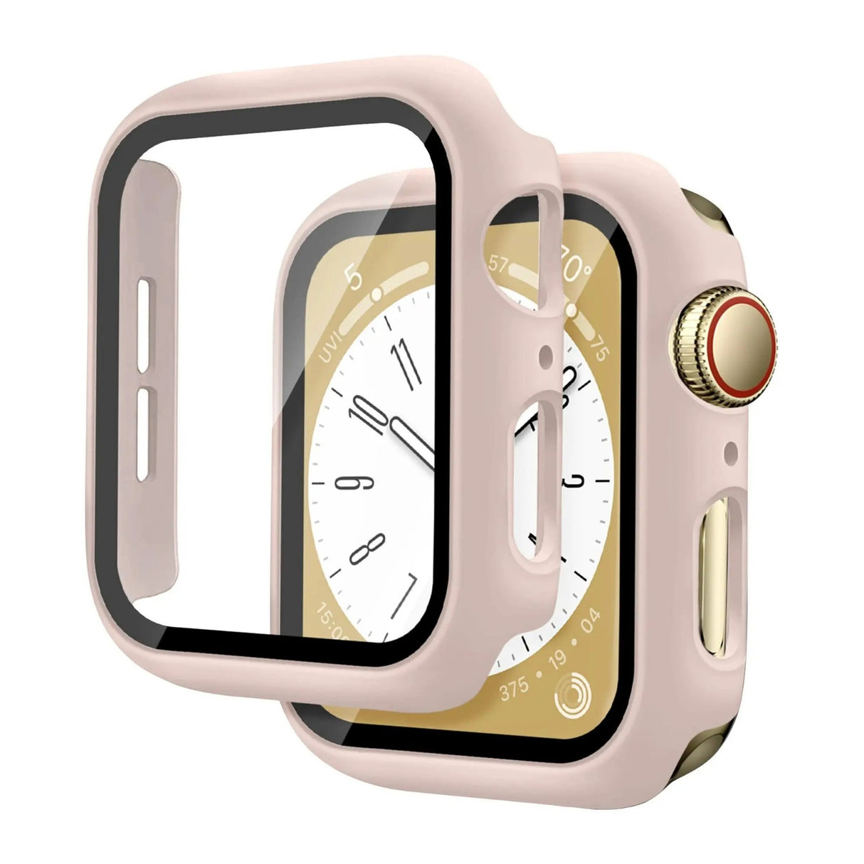 For Apple Watch Series 11 10 9 8 7 SE Case Full Glass Cover 41 42 45 40 44 49mm