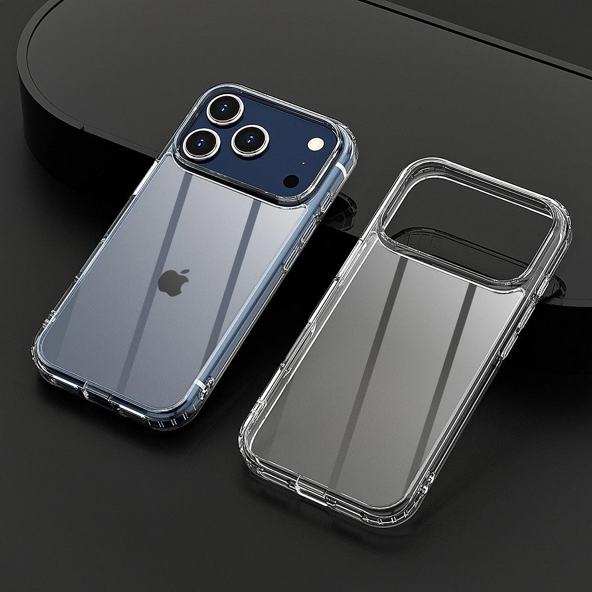 For iPhone 17 16 15 14 13 12 Pro Max XR Clear Full Shockproof mobile Case Cover