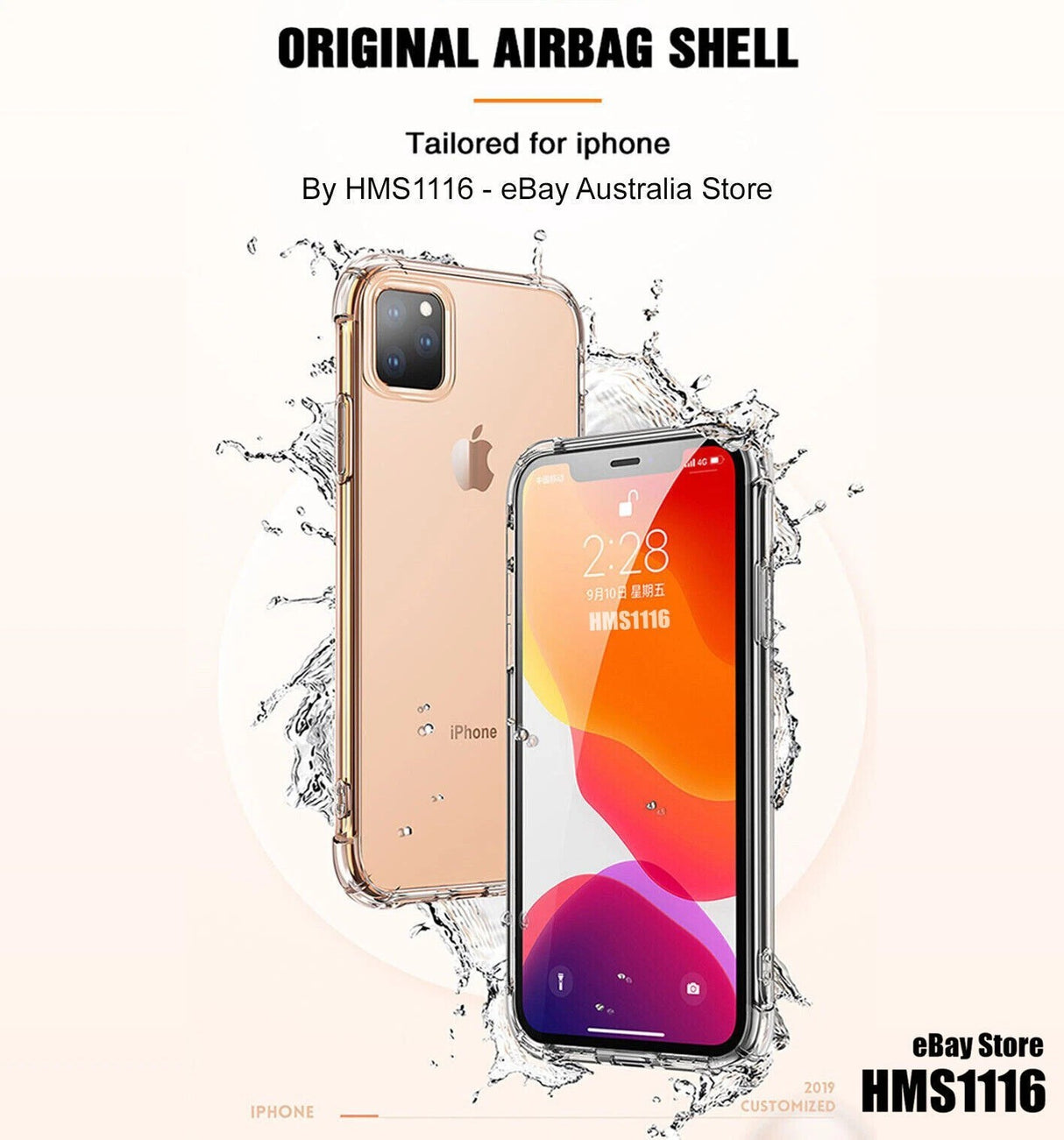 iPhone Case 17 16 13 11 15 14 12 Pro Max X XR 7 8 Plus SE Clear Shockproof Cover