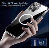 Magsafe iPhone Clear Cover Shockproof Non Slip Apple Case MagSafe - Extra Image