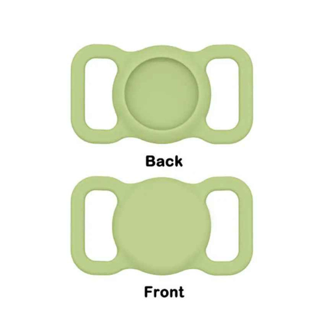 Pet Airtag Dog Cat Collar Holder Silicone for Apple Air Tag Protective Case AU