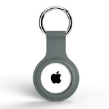 For Apple AirTag Silicone Case Cover Keychain Holder Protective Key Ring - Low Angle