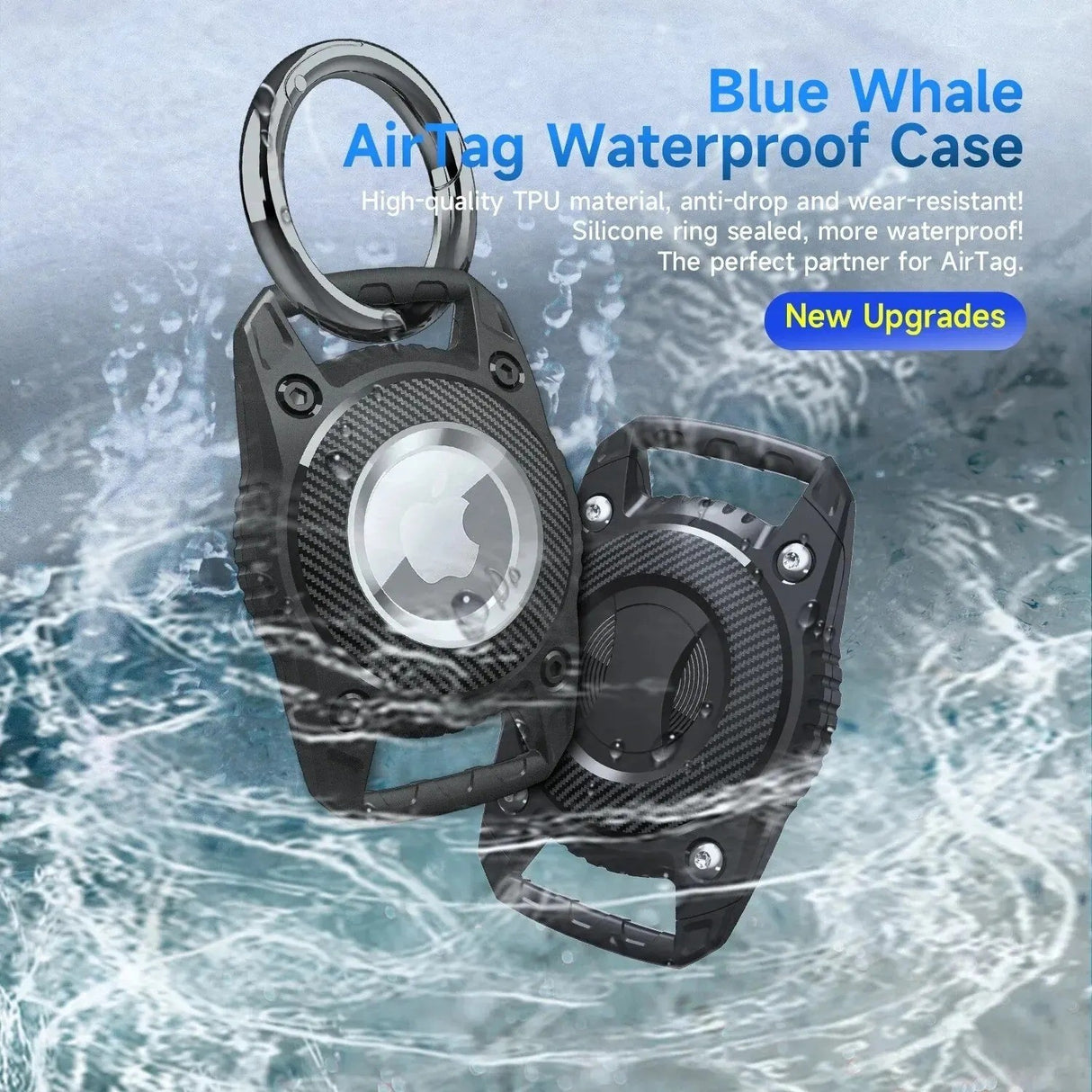 Waterproof Dog Collar Holder Silicone Pet Air Tag Case Cover For Apple Airtag