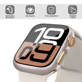 For Apple Watch Series 11 10 9 8 7 SE Case Full Glass Cover 41 42 45 40 44 49mm - Extra Image