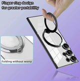 Fr MagSafe Samsung Galaxy S25 S24 S23 S22 Plus Ultra 5G Mobile Stand Ring Cover - Extra Image