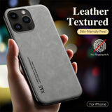 Leather Case For iPhone 17 Air 16 16e 15 14 13 12 Mini 11 Pro Max X SE 8 7 Cover
