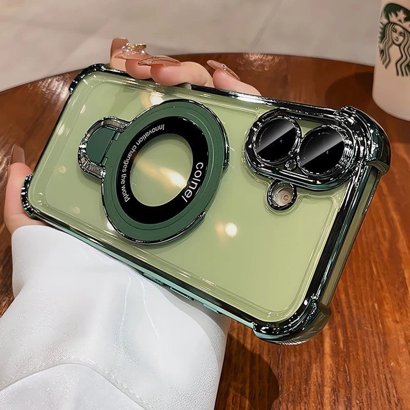 For iPhone 17 16 15 Pro Max 14 13 12 Case Heavy Duty Shockproof Stand Cover