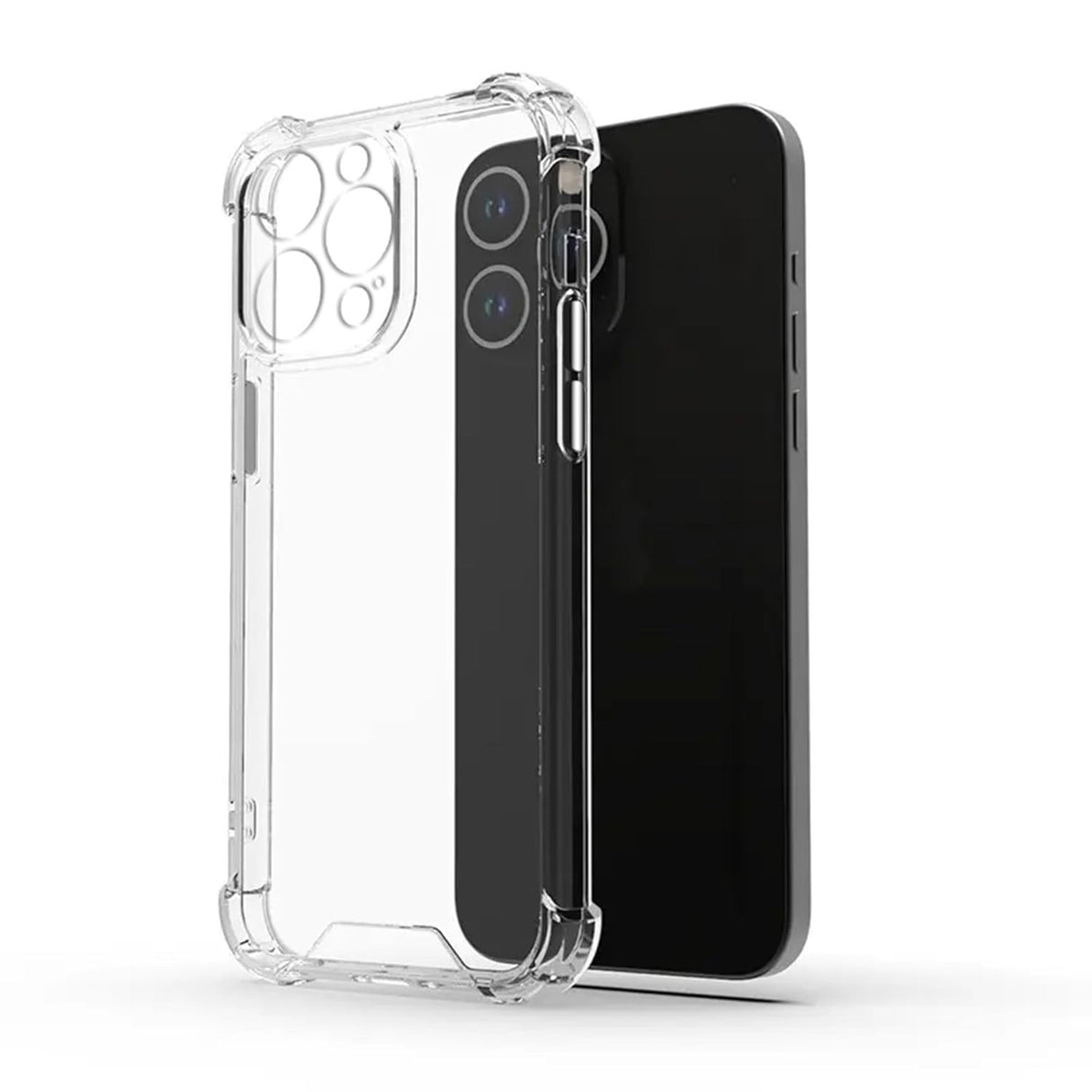 iPhone Case 17 16 13 11 15 14 12 Pro Max X XR 7 8 Plus SE Clear Shockproof Cover