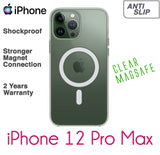 Magsafe iPhone Clear Cover Shockproof Non Slip Apple Case MagSafe - 45-Degree Angle
