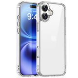iPhone Case 17 16 13 11 15 14 12 Pro Max X XR 7 8 Plus SE Clear Shockproof Cover