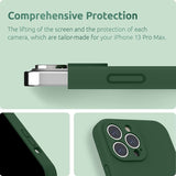 iPhone Case 17 16 15 14 12 11 13 Pro Max XR Mini Plus Shockproof Silicone Cover - Extra Image