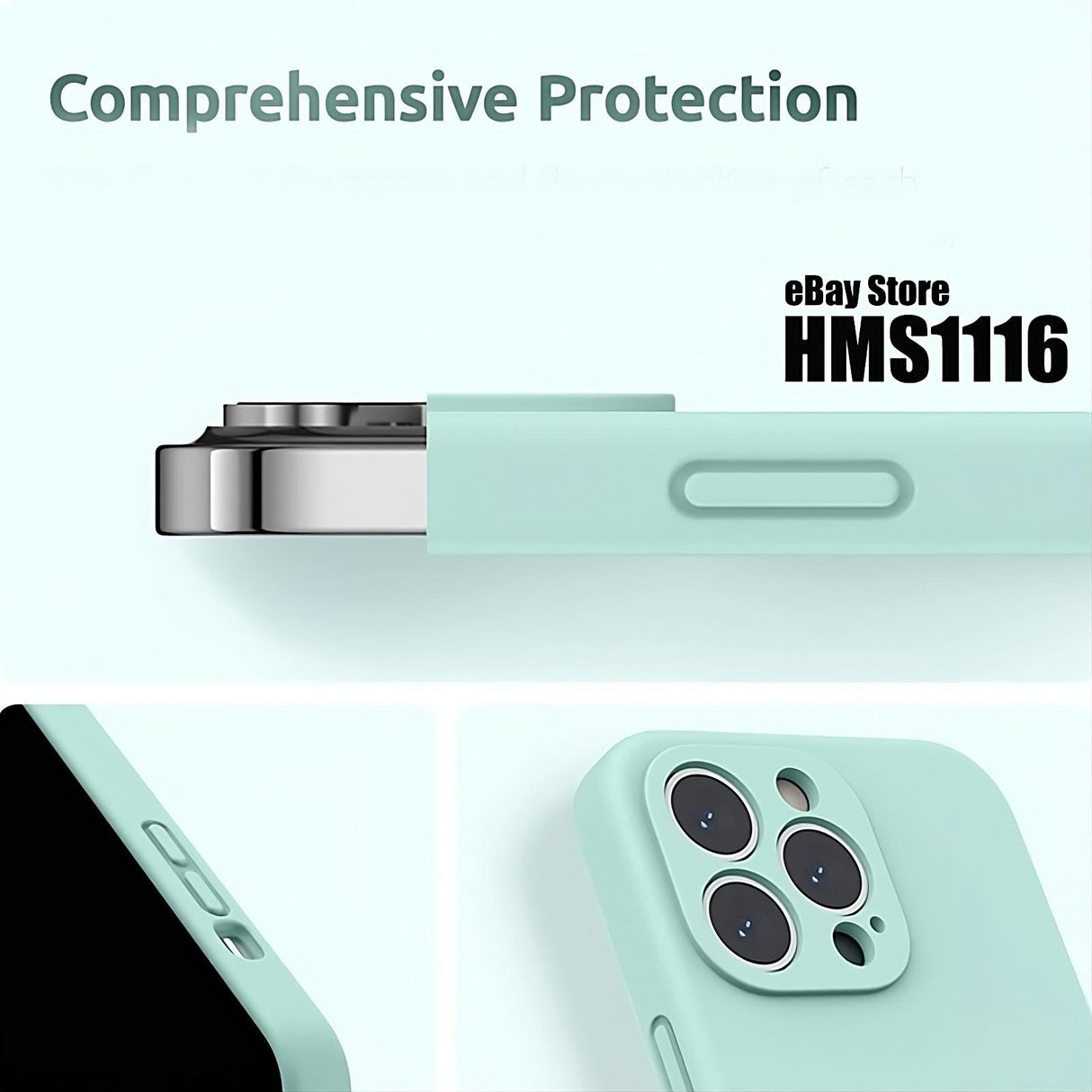iPhone Case 17 16 15 14 12 11 13 Pro Max XR Mini Plus Shockproof Silicone Cover