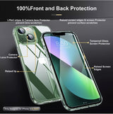 For iPhone 17 16 15 14 13 12 Pro Max XR Clear Full Shockproof mobile Case Cover - Extra Image