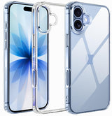 iPhone Case 17 16 13 11 15 14 12 Pro Max X XR 7 8 Plus SE Clear Shockproof Cover