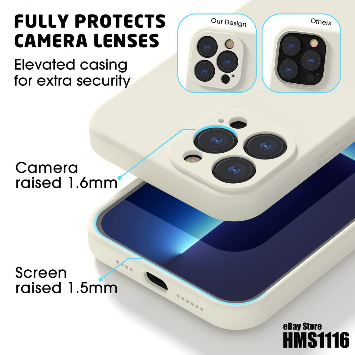 iPhone Case 17 16 15 14 12 11 13 Pro Max XR Mini Plus Shockproof Silicone Cover