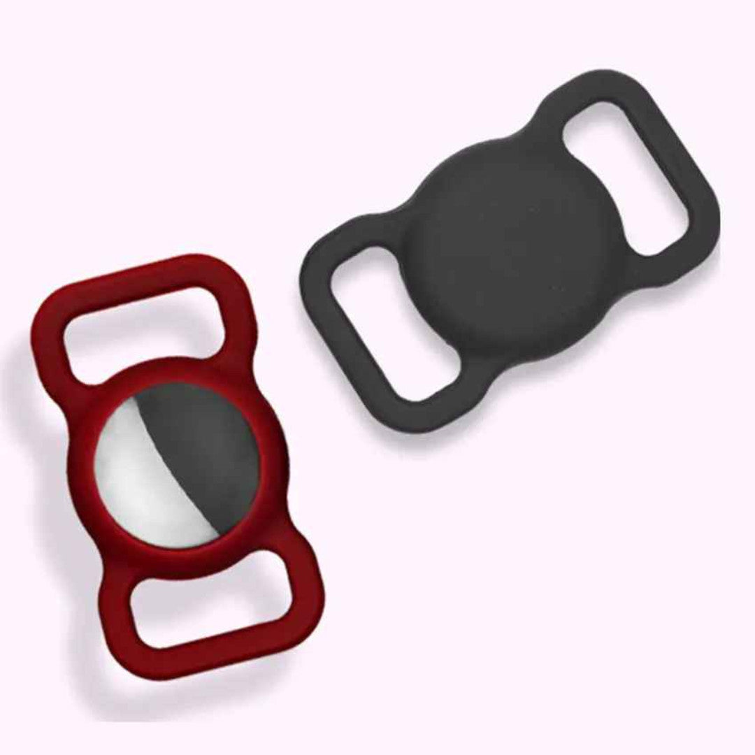 Pet Airtag Dog Cat Collar Holder Silicone for Apple Air Tag Protective Case AU