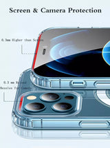 Magsafe iPhone Clear Cover Shockproof Non Slip Apple Case MagSafe